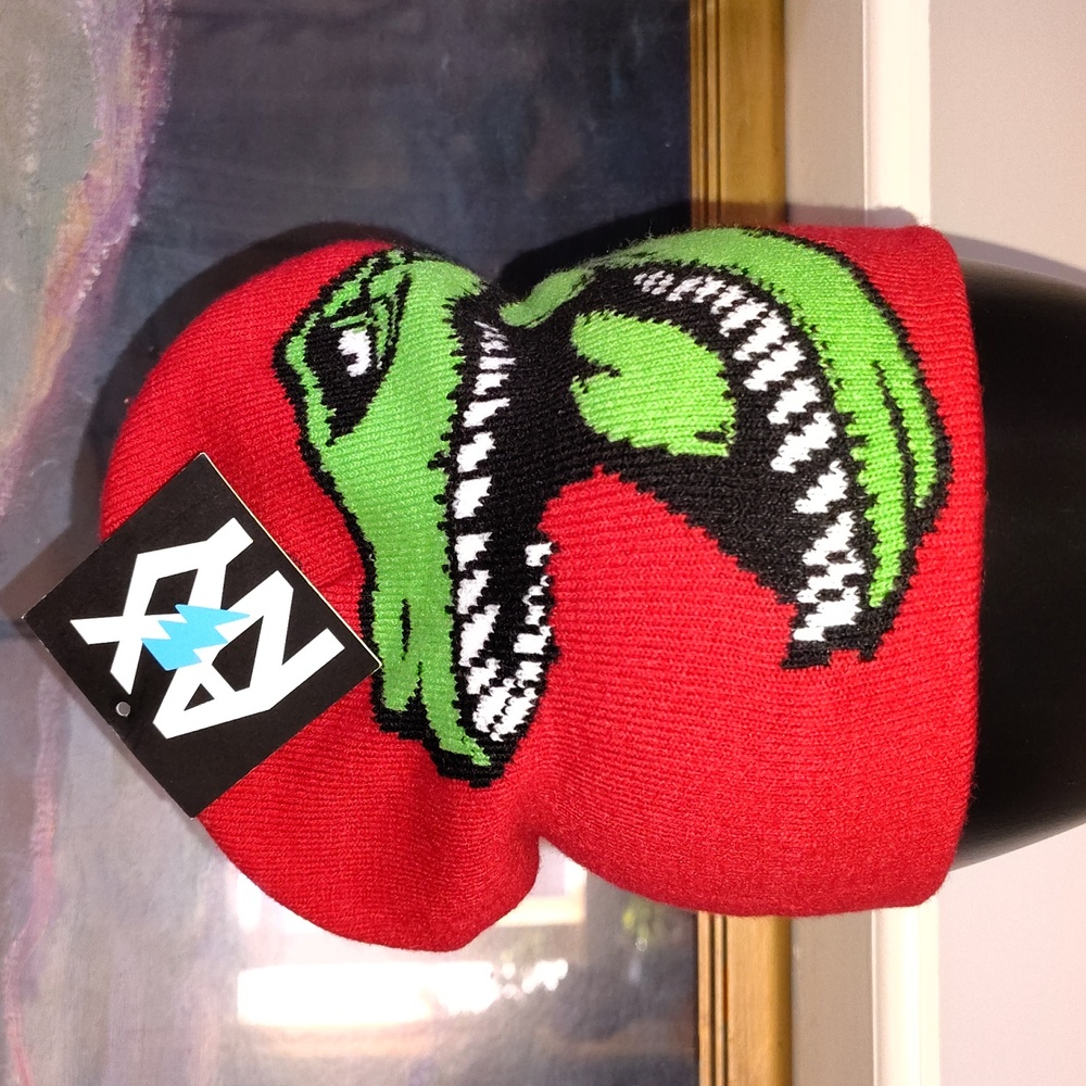 🆕Red Dinosaur Fun Adults/Kids Hat Unisex NWT